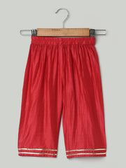 Ethnic Suit Set for Girls - Red | BR23SU34RDB