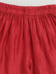 Ethnic Suit Set for Girls - Red | BR23SU34RDB