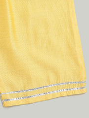 Ethnic Suit Set for Girls - Yellow | BR23SU34YWB