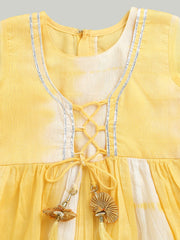 Ethnic Suit Set for Girls - Yellow | BR23SU34YWB