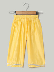 Ethnic Suit Set for Girls - Yellow | BR23SU34YWB