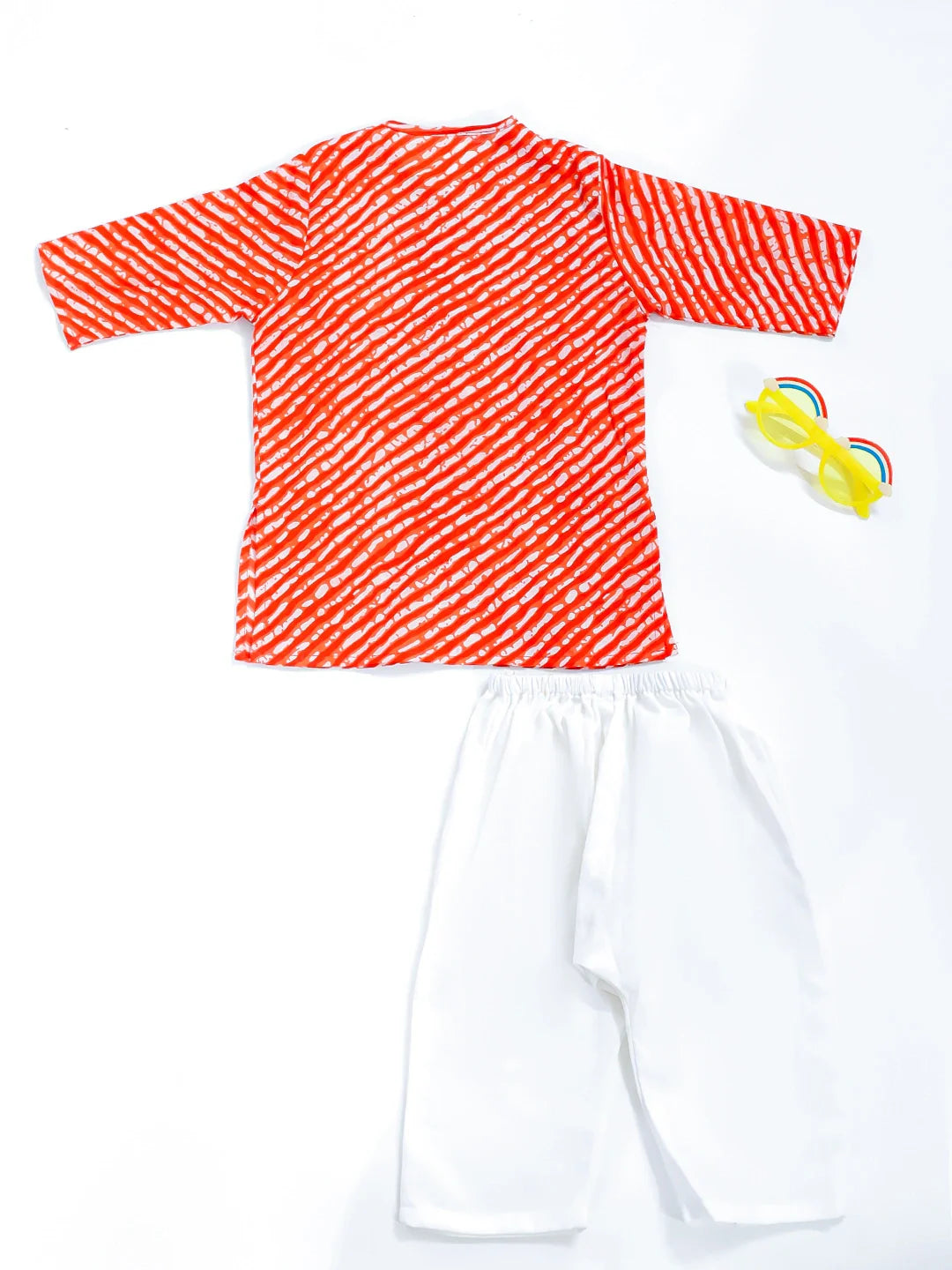 Kurta Pajama Set for Boys - Orange | BR24IN84ORA | DesiQlo