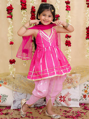 Ethnic Suit Set for Girls - Blue | BS25SU13BLA