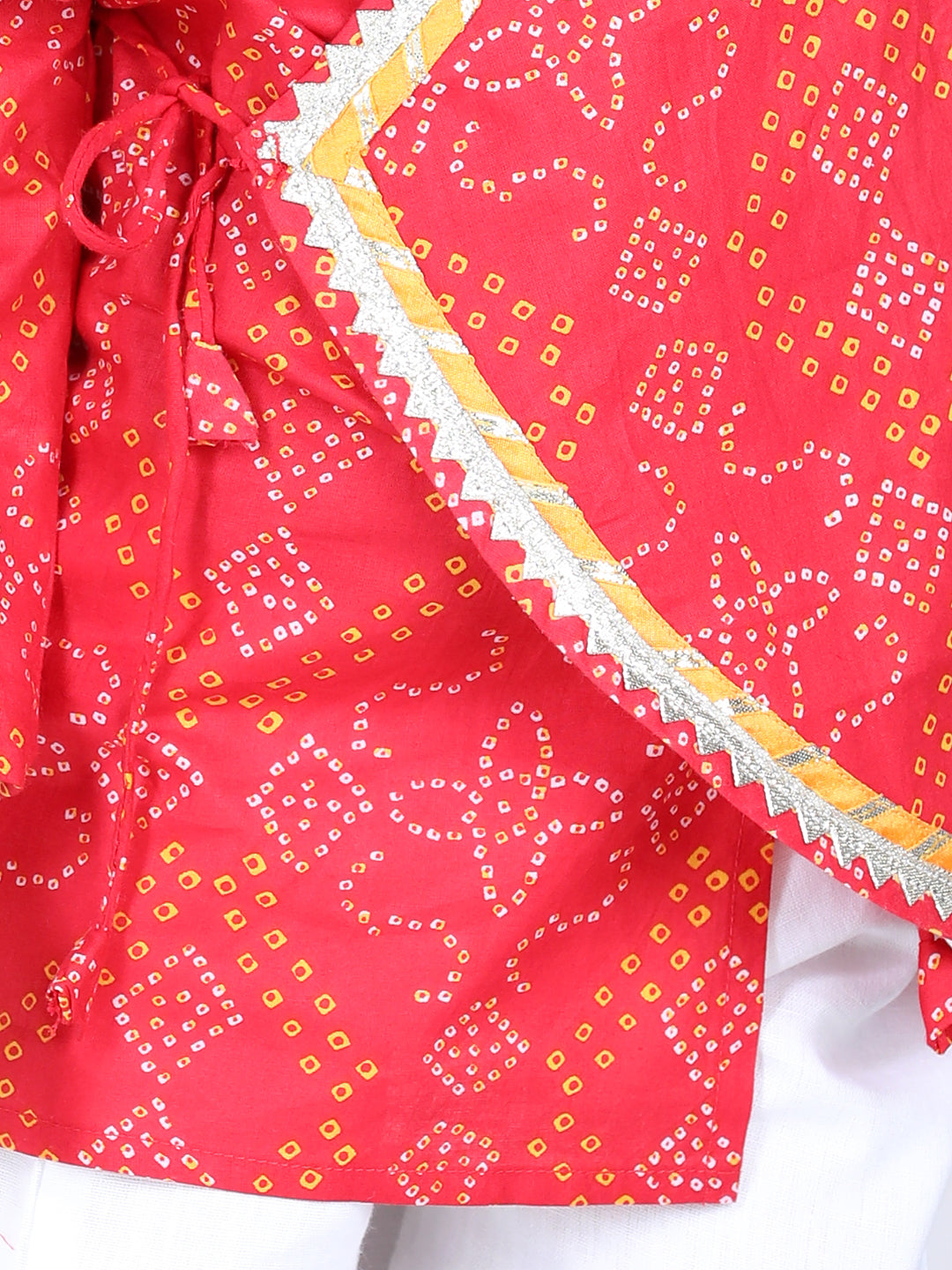 Cotton Kurta Pajama Set for Boys - Red | BS22IN18RDA | DesiQlo