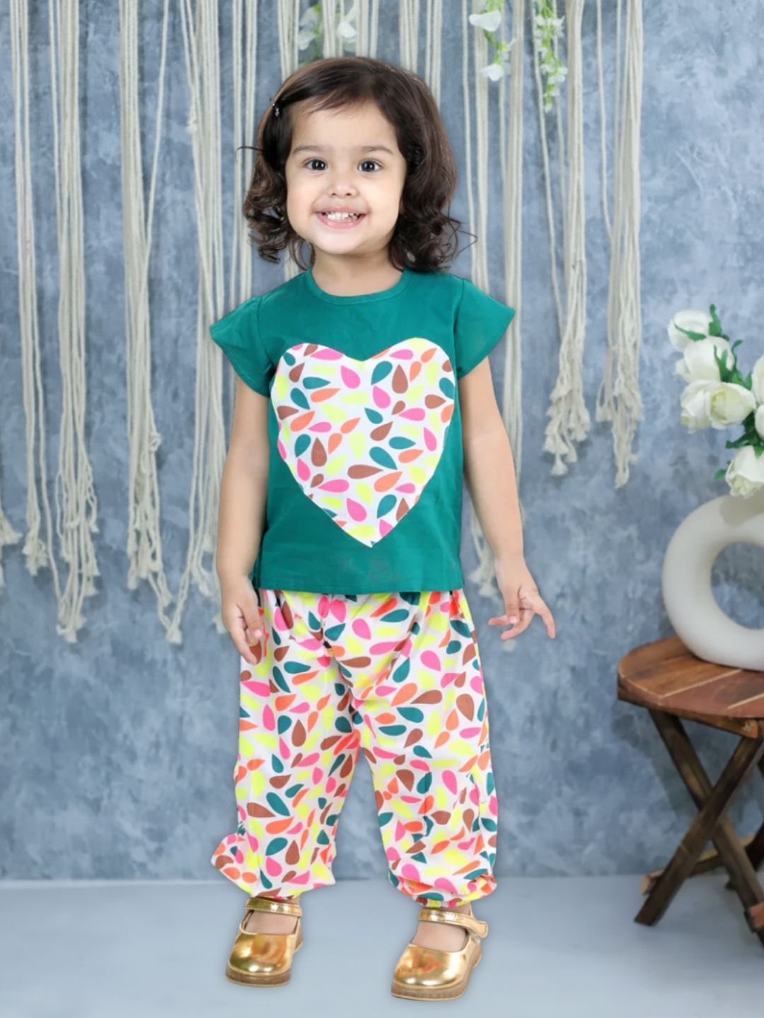 Ethnic Suit Set for Girls - Blue | BS22IW24BLC | DesiQlo