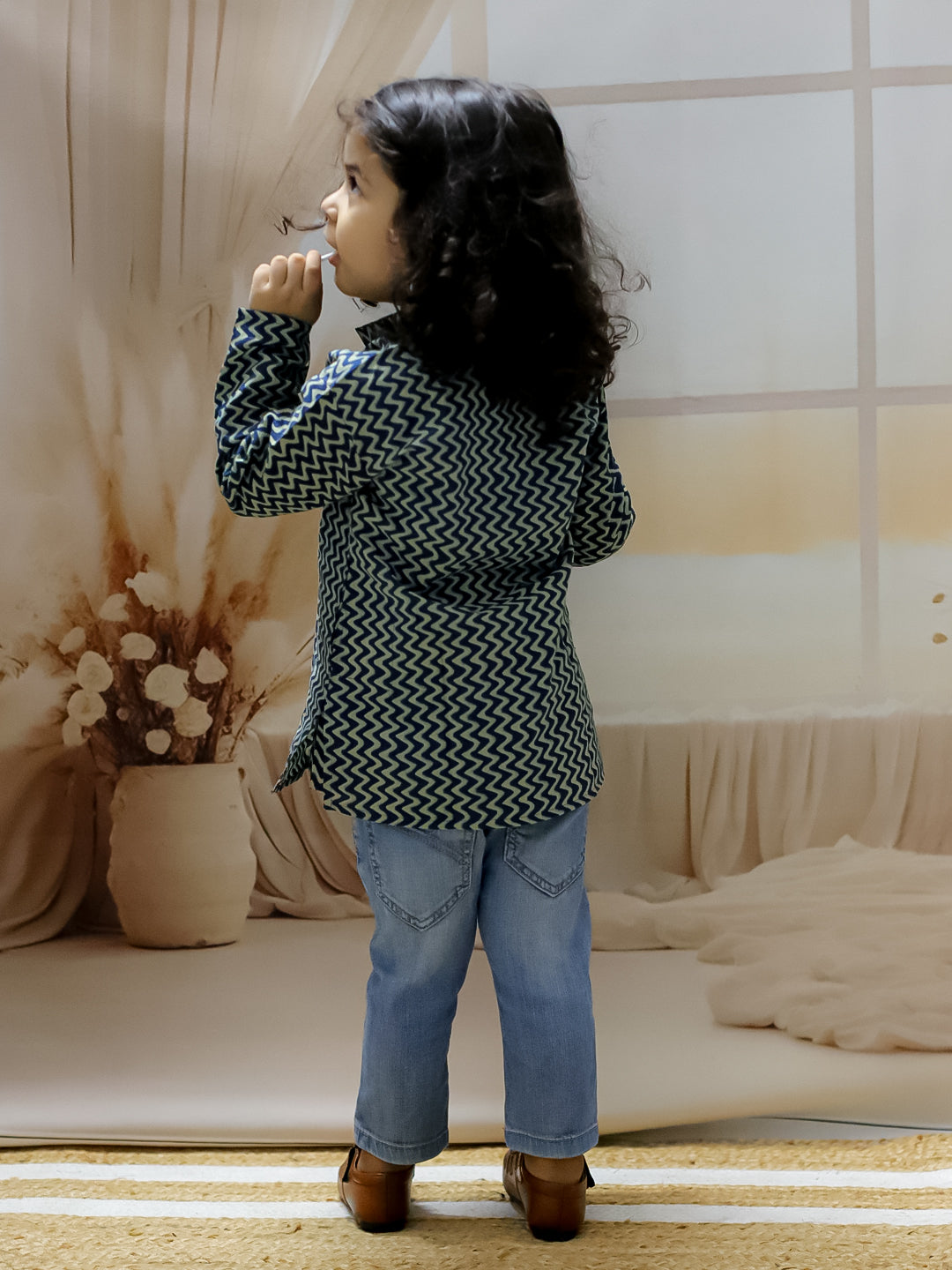 Pure Cotton Sweatshirt for Boys - Blue | BS22TP12BLB | DesiQlo