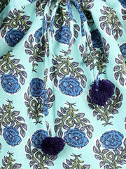 Cotton Dress for Girls - Blue | BS23IN27LBA