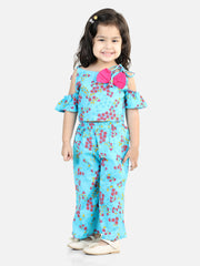 Ethnic Suit Set for Girls - Blue | BS23IW29BLB