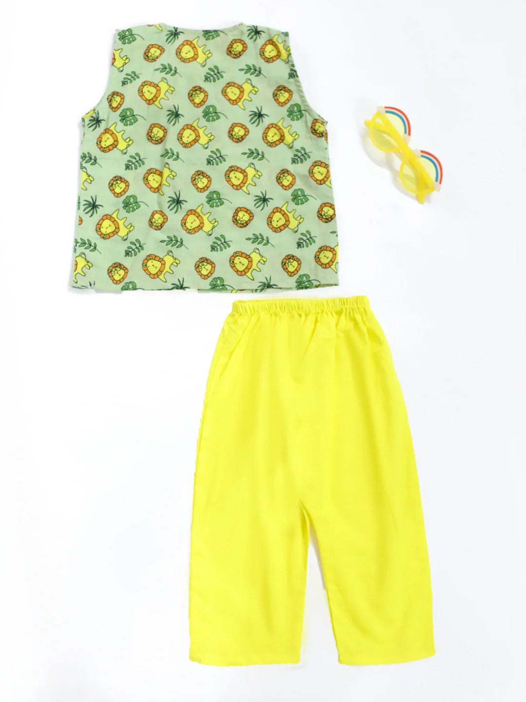 Ethnic Clothing Set for Boys - Green | BS24IN77GRA | DesiQlo