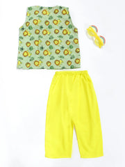 Ethnic Clothing Set for Boys - Green | BS24IN77GRA