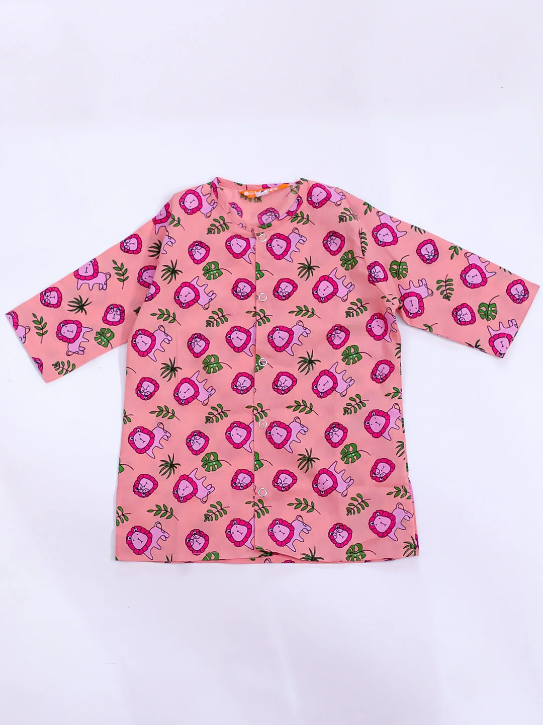 Kurta Pajama Set for Boys - Pink | BS24IN78PIA | DesiQlo