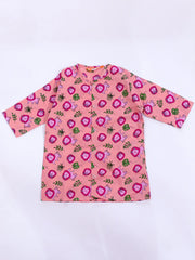 Kurta Pajama Set for Boys - Pink | BS24IN78PIA