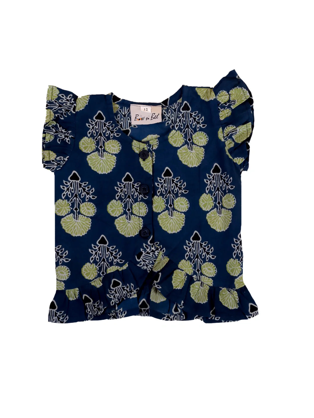 Ethnic Clothing Set for Girls - Blue | BS24IN86BLA | DesiQlo