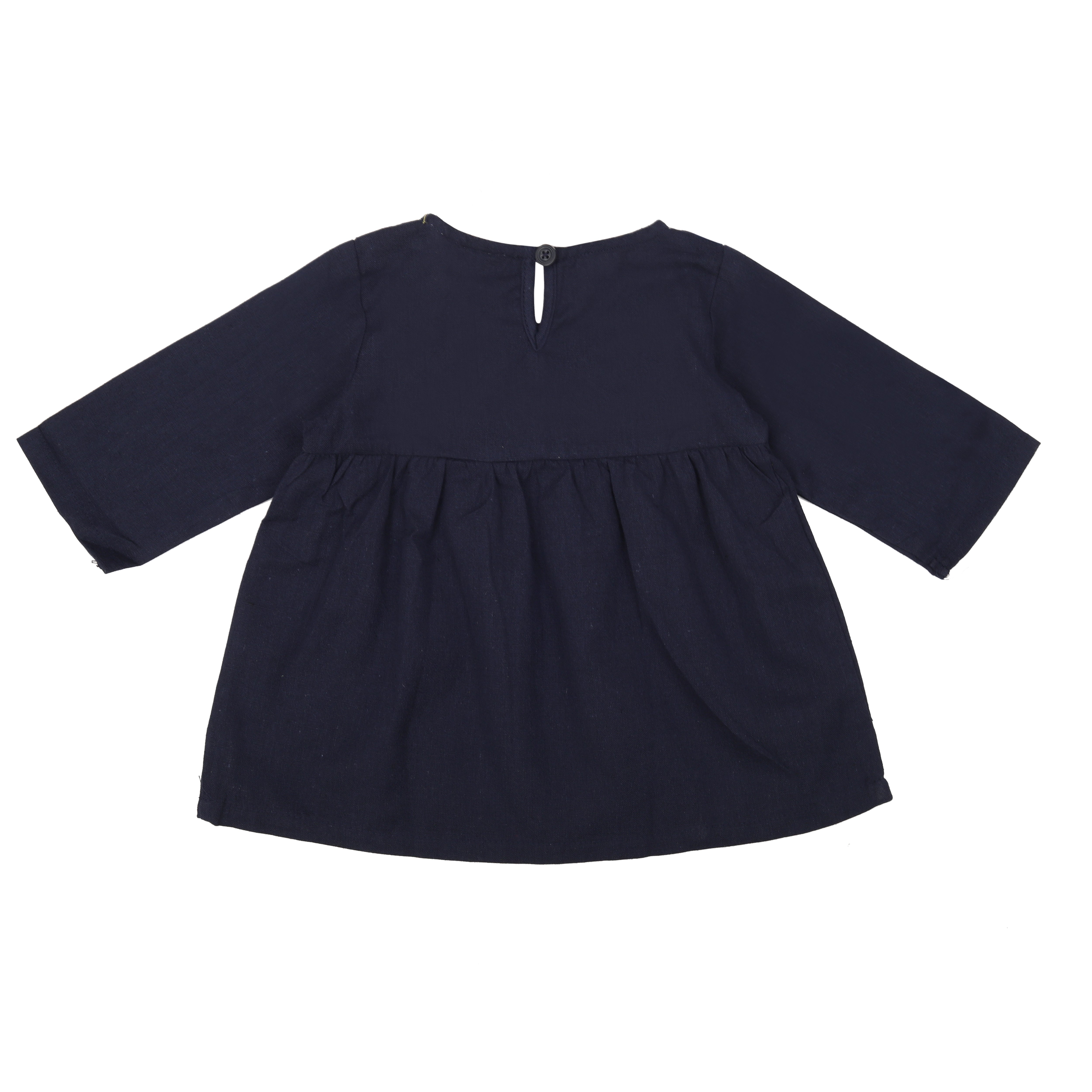 Cotton Ethnic Suit Set for Girls - Blue | BS24IW58BLA | DesiQlo