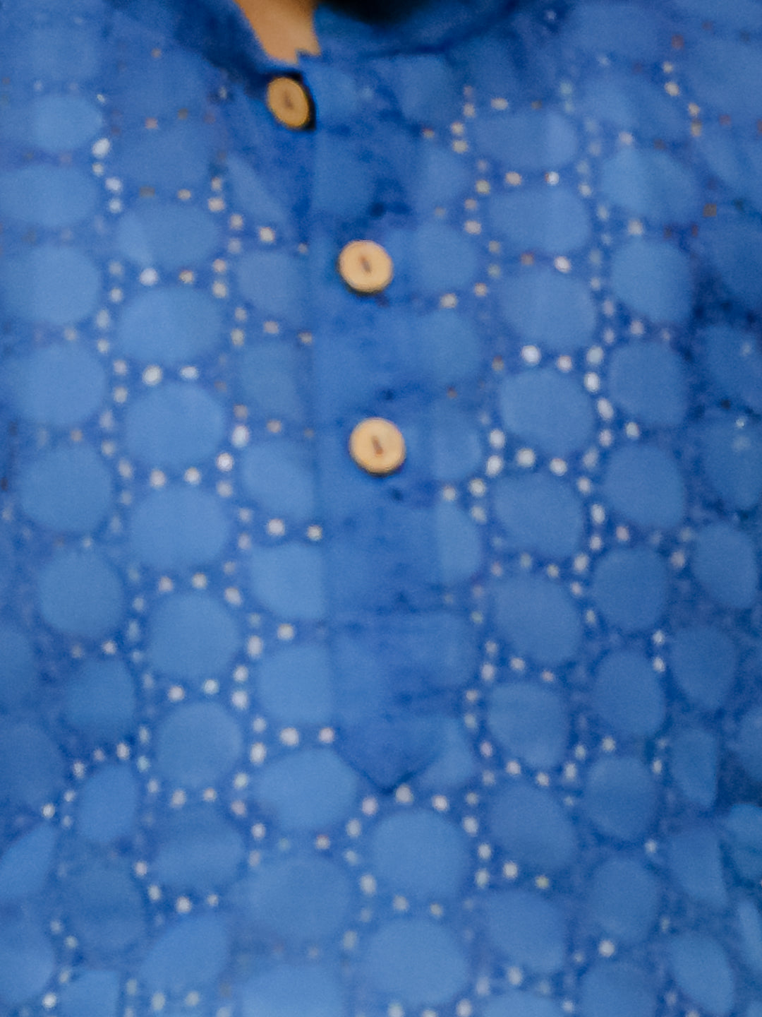 Cotton Kurta Pajama Set for Boys - Sky Blue | BS24KP65BLC | DesiQlo