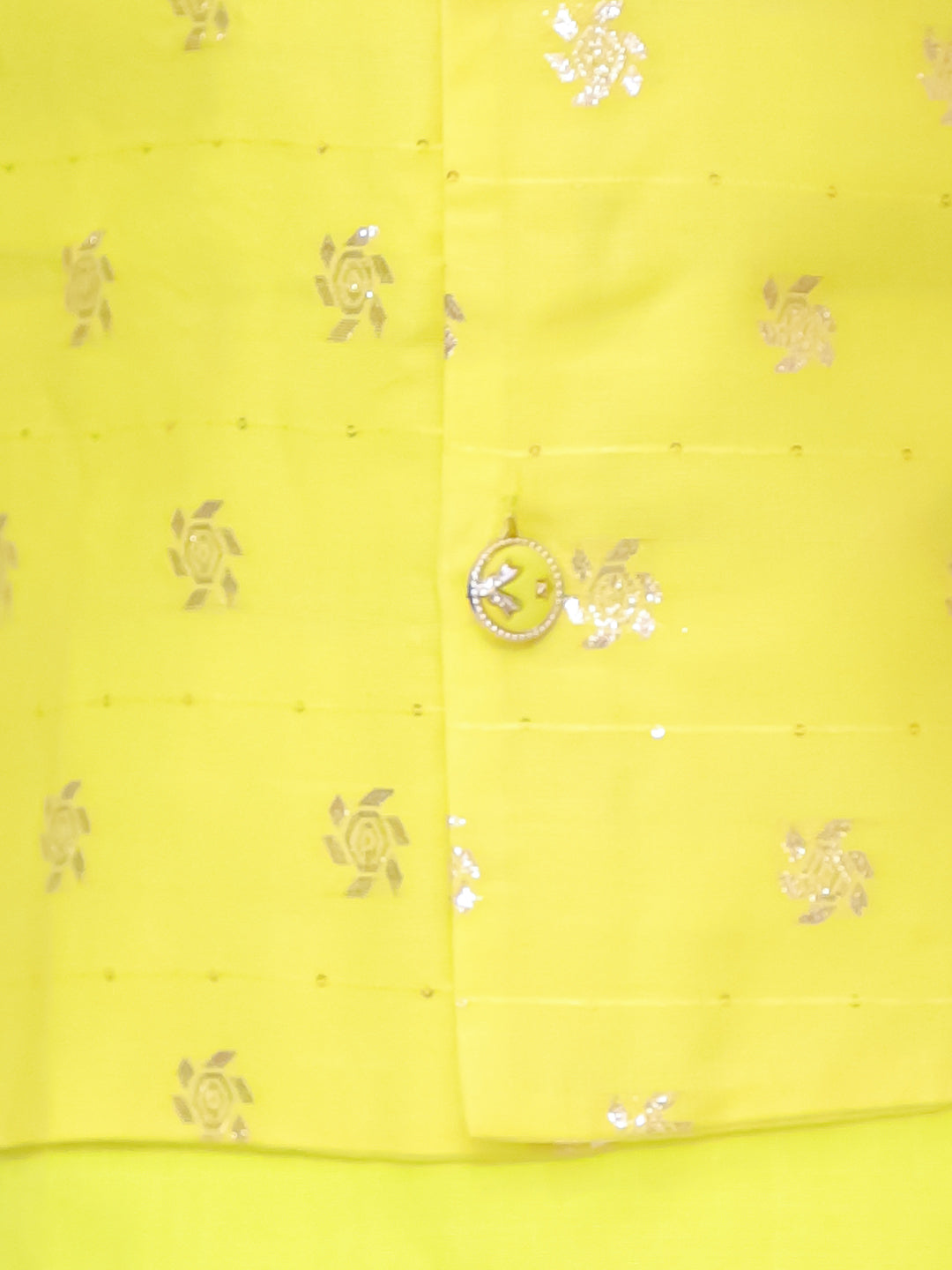 Cotton Kurta Pajama Set for Boys - Yellow | BS24KP67YWC | DesiQlo