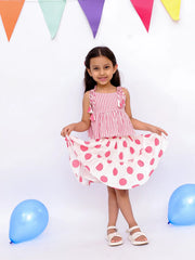 Lehenga Choli Set for Girls - Pink | BS25CS03PIA
