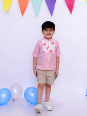 Short Kurta for Boys - Blue | BS25SK02BLA