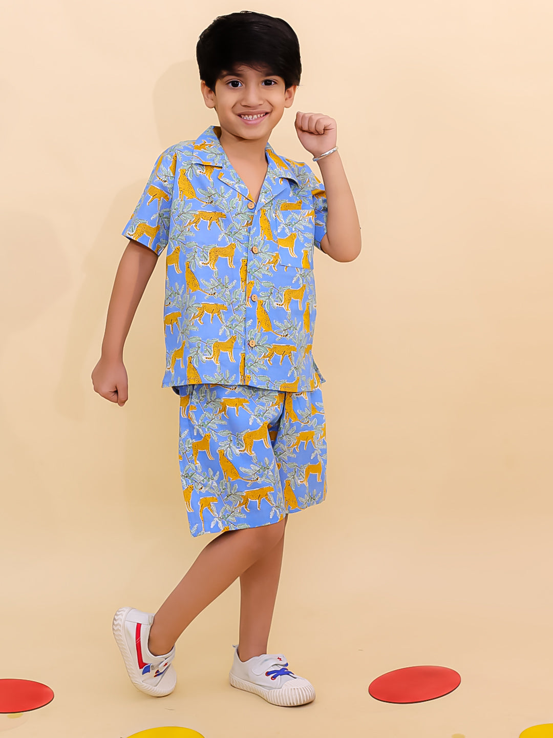 Ethnic Clothing Set for Kids - Blue | BS25CS05BLA | DesiQlo