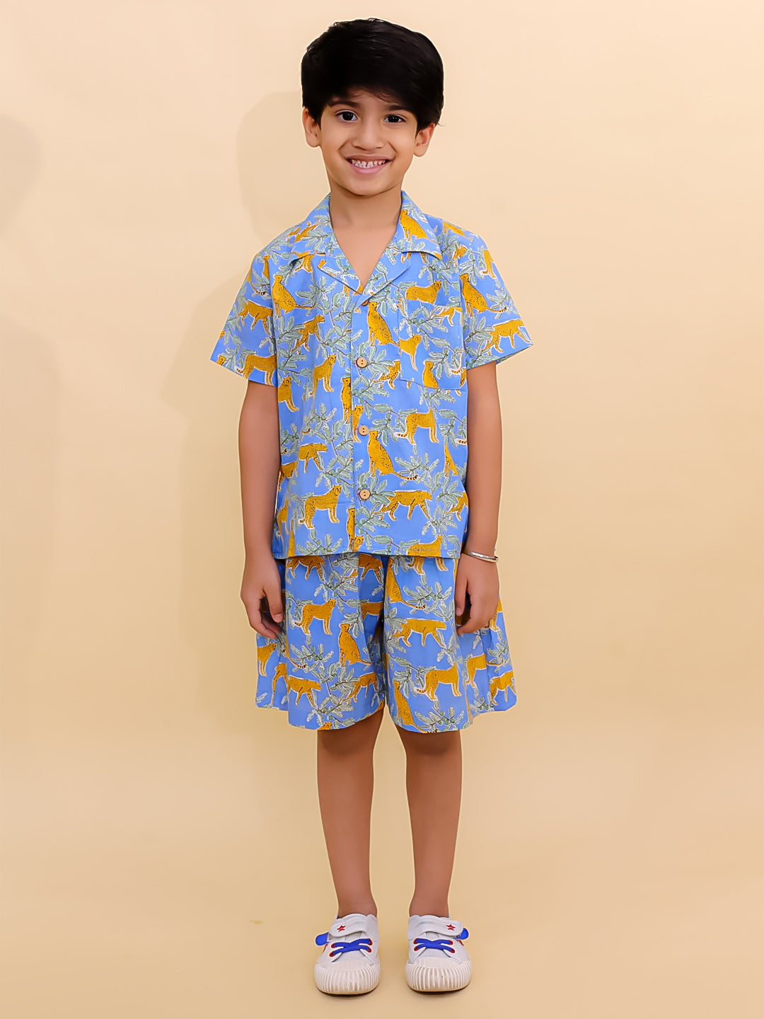 Ethnic Clothing Set for Kids - Blue | BS25CS05BLA | DesiQlo