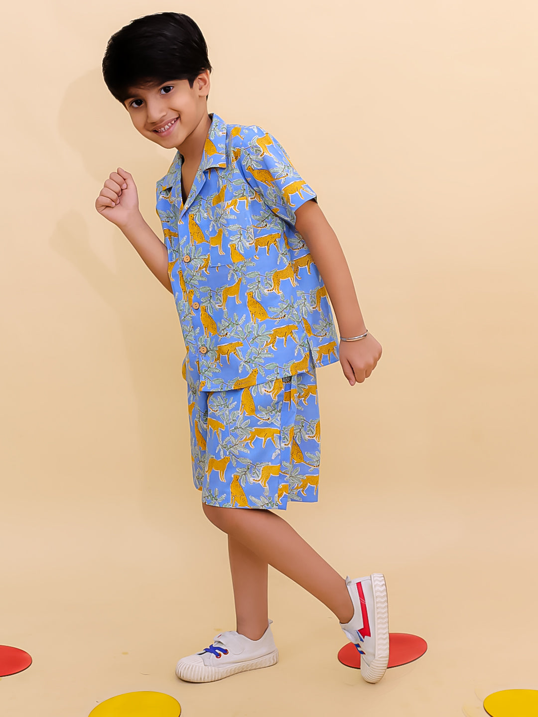 Ethnic Clothing Set for Kids - Blue | BS25CS05BLA | DesiQlo