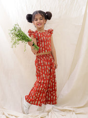 Ethnic Clothing Set for Girls - Mustard | BS25CS06MSA