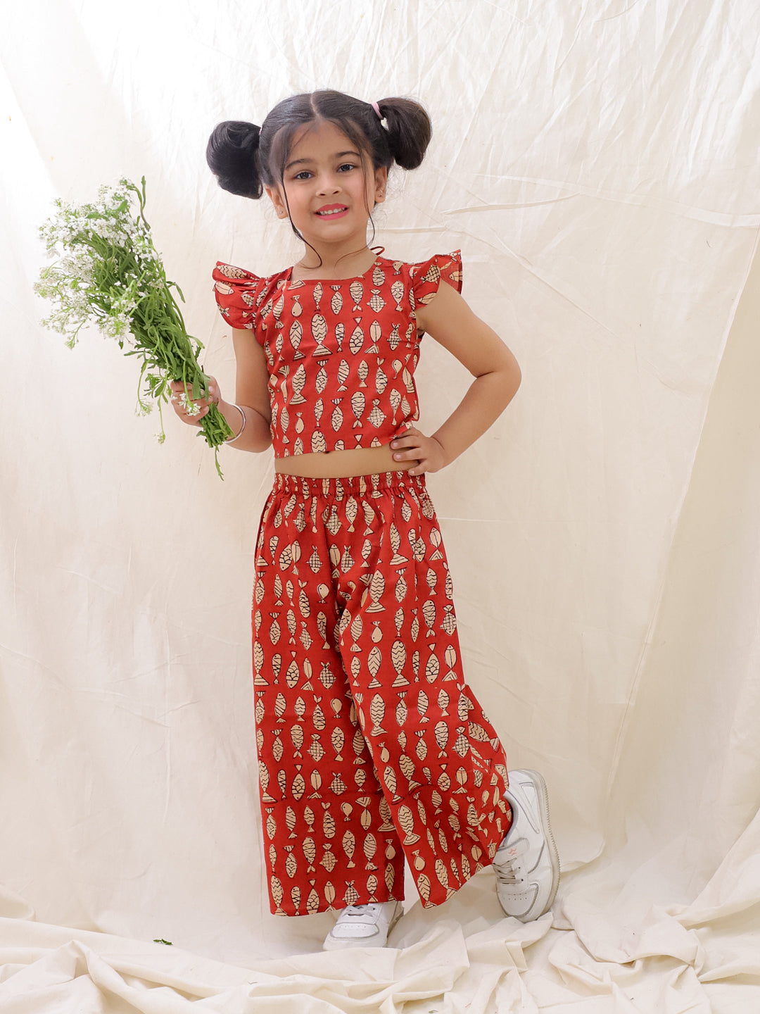 Ethnic Clothing Set for Girls - Mustard | BS25CS06MSA