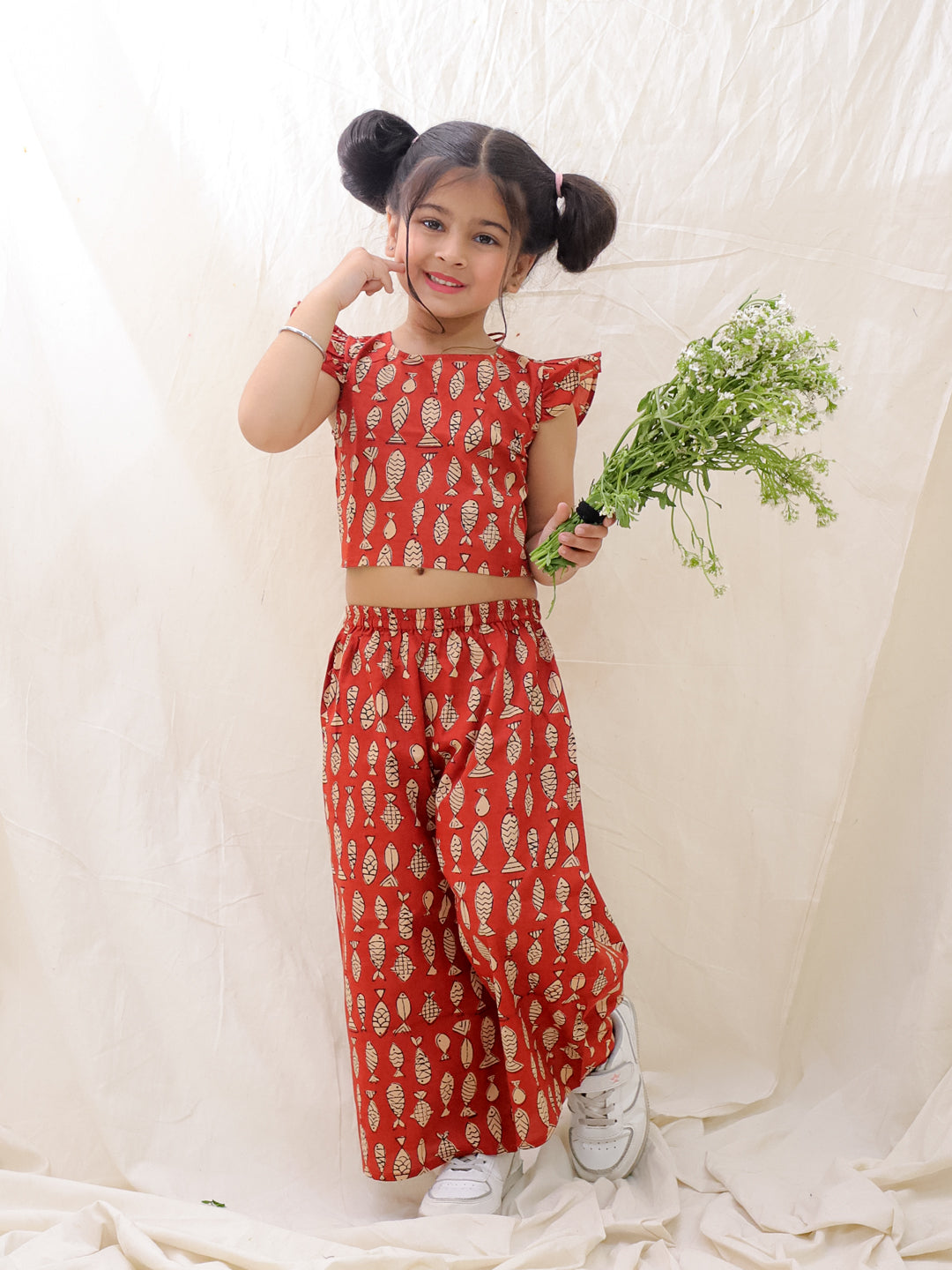 Ethnic Clothing Set for Girls - Mustard | BS25CS06MSA | DesiQlo
