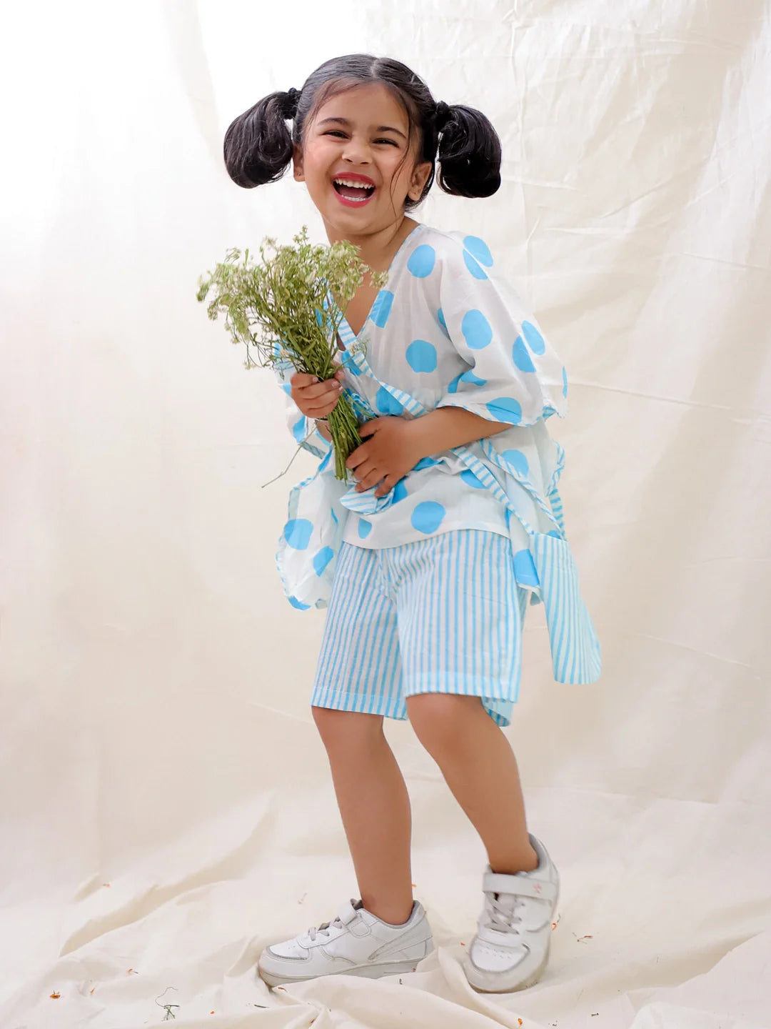 Ethnic Clothing Set for Girls - Blue | BS25CS07BLA | DesiQlo