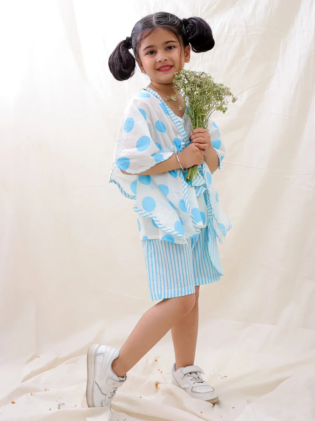 Ethnic Clothing Set for Girls - Blue | BS25CS07BLA | DesiQlo