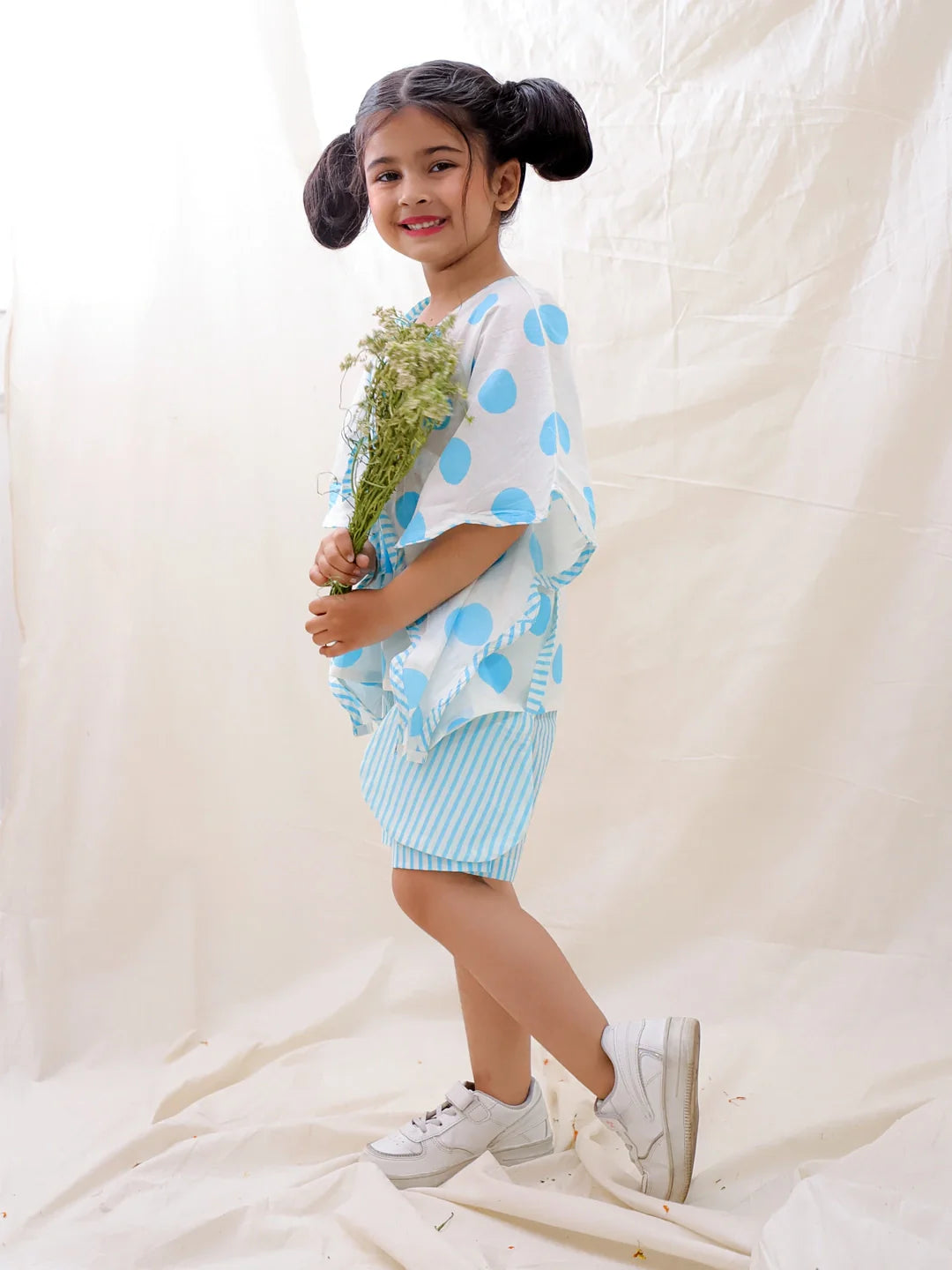 Ethnic Clothing Set for Girls - Blue | BS25CS07BLA | DesiQlo