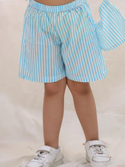 Ethnic Clothing Set for Girls - Blue | BS25CS07BLA