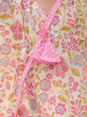 Ethnic Clothing Set for Girls - Fuchsia | BS25CS07FPA