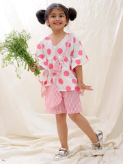 Ethnic Clothing Set for Girls - Pink | BS25CS07RPA