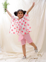 Ethnic Clothing Set for Girls - Pink | BS25CS07RPA