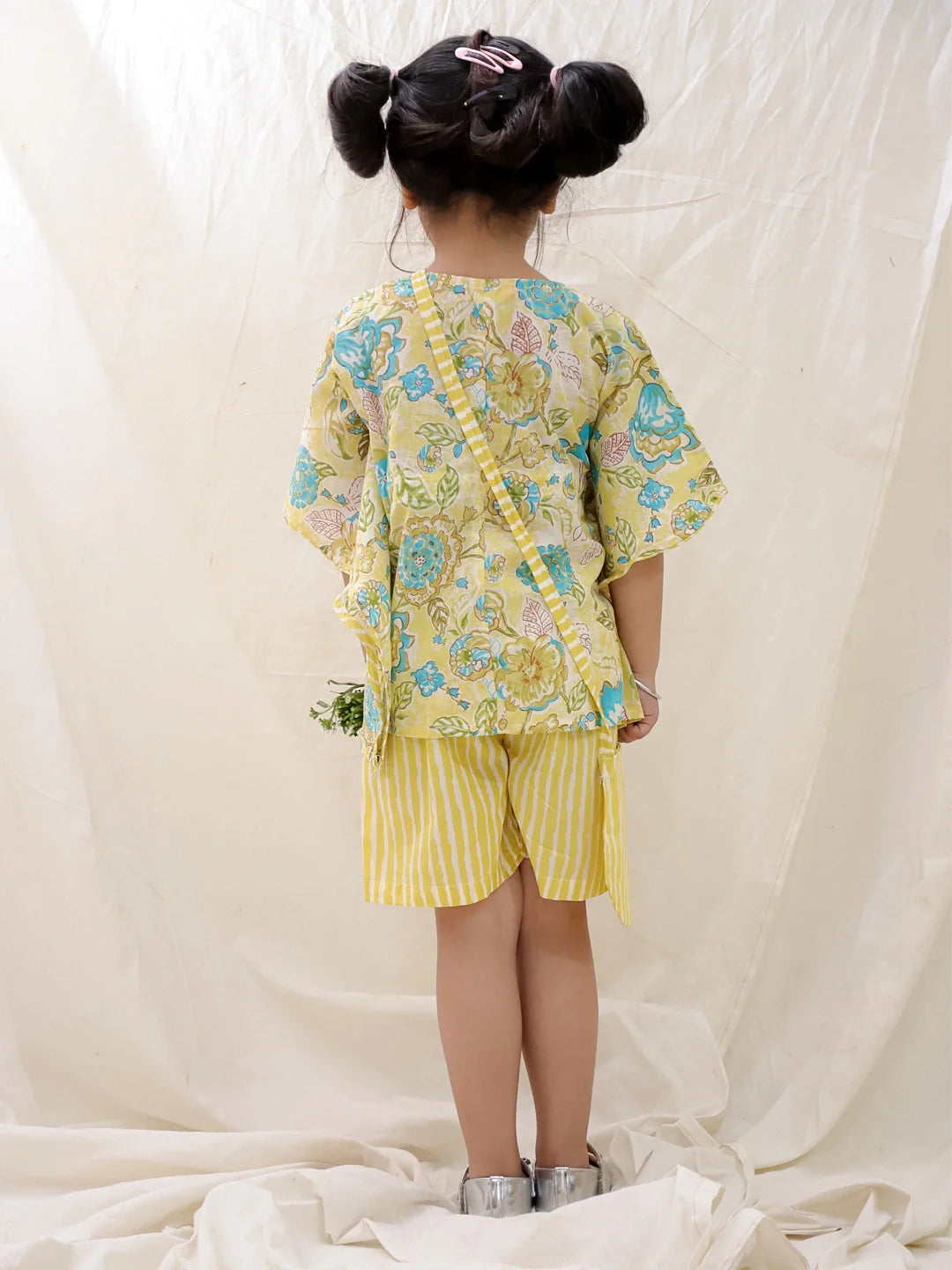 Ethnic Clothing Set for Girls - Yellow | BS25CS07YLA | DesiQlo
