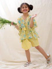 Ethnic Clothing Set for Girls - Yellow | BS25CS07YLA