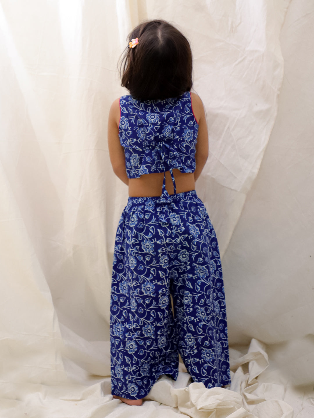 Ethnic Clothing Set for Girls - Blue | BS25CS08BLA | DesiQlo