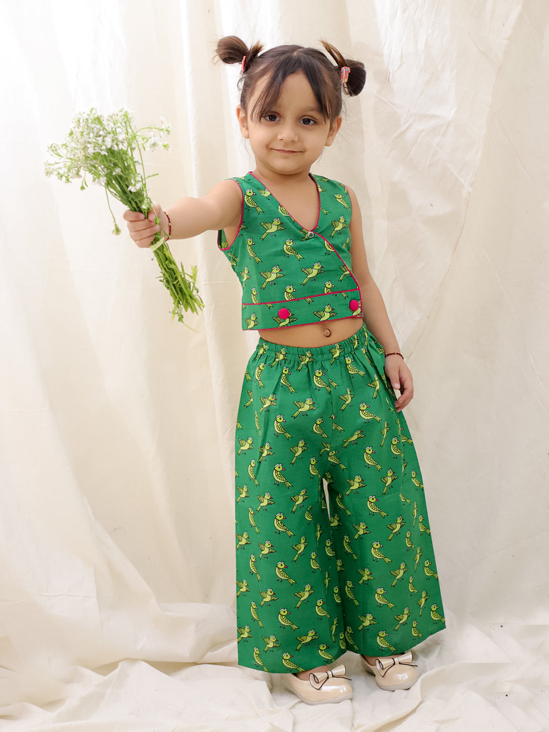 Ethnic Clothing Set for Girls - Blue | BS25CS08BLA | DesiQlo