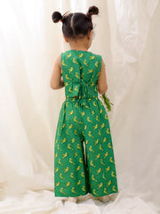 Ethnic Clothing Set for Girls - Green | BS25CS08GRA