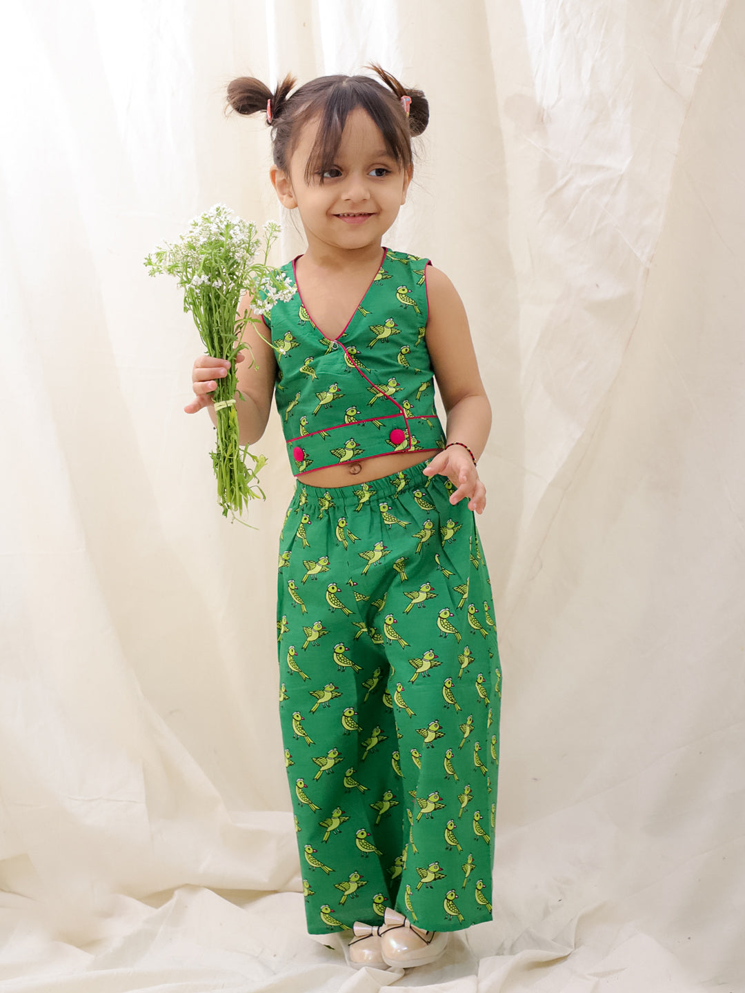 Ethnic Clothing Set for Girls - Blue | BS25CS08BLA | DesiQlo