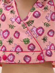 Ethnic Clothing Set for Girls - Pink | BS25CS08PIA