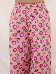 Ethnic Clothing Set for Girls - Pink | BS25CS08PIA