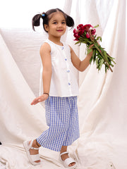 Ethnic Clothing Set for Kids - White | BS25CS09OWA
