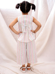 Ethnic Clothing Set for Kids - Off White | BS25CS09WHA