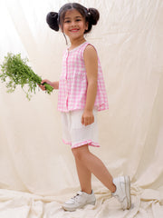 Ethnic Clothing Set for Girls - Pink | BS25CS10PIA