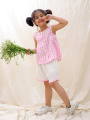 Ethnic Clothing Set for Girls - Pink | BS25CS10PIA