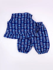 Ethnic Clothing Set for Girls - Blue | BS25CS11INA