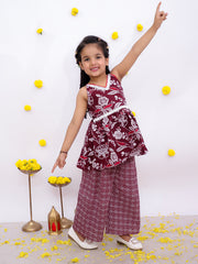 Ethnic Clothing Set for Girls - Mustard | BS25CS12MSA