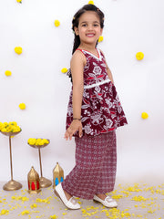 Ethnic Clothing Set for Girls - Mustard | BS25CS12MSA